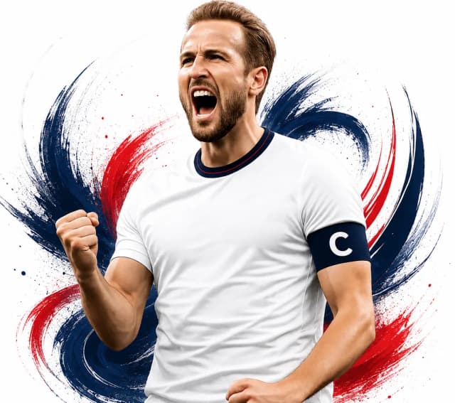 Harry Kane celebrating